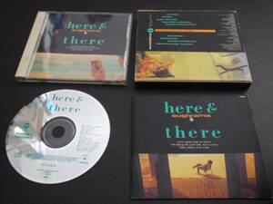 ◆希少　杉山清貴　CD 11曲収録　「here & there」　1989年5月　中古品