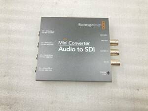 ●Blackmagic design Mini Converter Audio to SDI　本体のみ　ジャック品