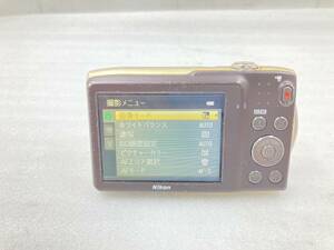 1円～　●Nikon Coolpix S3300 デジタルカメラ　ジャンク品