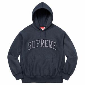 23ss Supreme Glitter Arc Hooded Sweatshirt シュプリーム グリッター アーク フーディー スウェット パーカー ネイビー M Navy