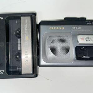 AIWA アイワ カセットレコーダー TP-37 TP-530 まとめ レコーダー ポータブル 昭和レトロ オーディオ ウォークマン レコーダーの画像1