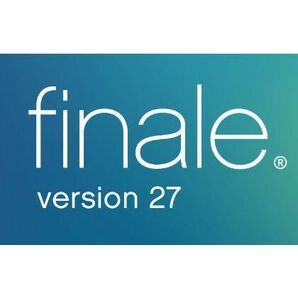 MakeMusic Finale 27.3 for Windows ダウンロード 永久版 無期限使用可 台数制限なし の画像1