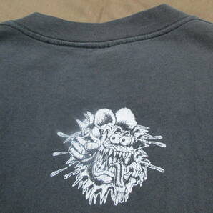 ★送料無料★RATFINK ラットフィンク プリント Tシャツ サイズ M ※ALL SPORT MADE IN U.S.A.USA製 2000年の画像8
