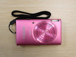 canon キャノン ixy 110F pink ピンク コンパクトデジタルカメラ コンデジ HD Wi-Fi 約1600万画素 光学8倍ズーム （管1760）【動作未確認】