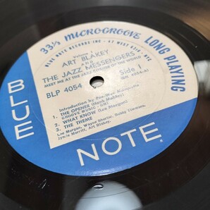 【オリジ】BLUE NOTE盤 ART BLAKEY & THE JAZZ MESSENGERS Meet You at The Jazz Corner of The World vol.1 Lee Morgan Wayne Shorterの画像5