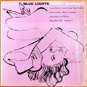 BLUE NOTE NY RVG シュリンク付き MONO盤　KENNY BURRELL／Blue Lights vol.2　Louis Smith　Tina Brooks　ケニー バレル　ブルーノート