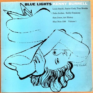 BLUE NOTE 青白Lib RVG MONO盤　KENNY BURRELL／Blue Lights vol.1　Louis Smith　Junior Cook　Tina Brooks　ケニー バレル　ブルーノート