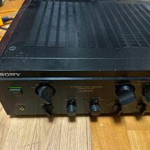 SONY ソニー オーディオプリメインアンプ TA-F333ESR オーディオ機器　通電のみ確認_画像3