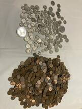 アメリカコインまとめ 約4kg硬貨 銅貨 銀貨 白銅貨古銭 _画像1