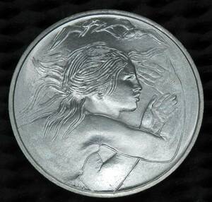 サンマリノ　1000Ｌ銀貨1979年　14.61ｇ　31.6㎜×2.2㎜