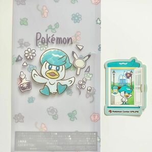 【非売品セット】ポケモン　クワッス　マルチケース　シールステッカー　Pokemon まとめ売り　ポケモンセンター限定