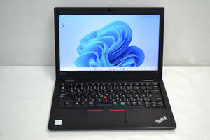 Lenovo ThinkPad L390 第8世代 Core i3-8145U 13.3インチ液晶 メモリー8G 128G SSD(M.2) Webカメラ Wifi Windows11