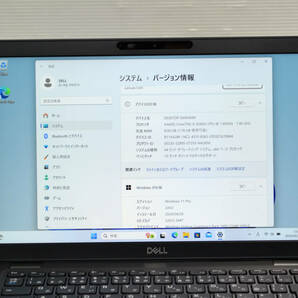 DELL Latitude 5300 第8世代 Core i5-8365U 13.3インチフルHDタッチパネル液晶 SSD256G メモリー8G Webカメラ Wifi Bluetooth Windows11の画像2