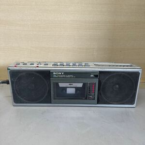 SONY Sony radio-cassette stereo cassette recorder CFS-10 [ present condition exhibition ]