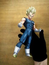 二次元彩色 リペイント フィギュア ドラゴンボールZ MSP スーパーサイヤ人 MASTER STARS PIECE THE VEGETA　DORAGONBALL 2次元 2D _画像9