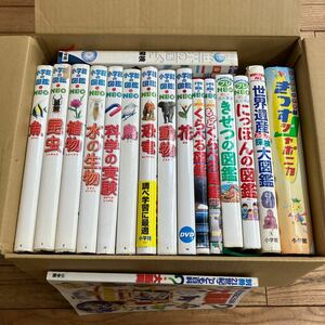 大SET-ш263/ 図鑑セット 不揃い17冊まとめ 小学館の図鑑NEO プレNEO 小学百科大事典きっずジャポニカ 別冊21世紀こども百科大疑問 他