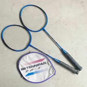 【FZ241070】 TENNIFAR バドミントン ラケット TB-5 ペア