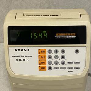 【FZ240987】 AMANO タイムレコーダー MJR105 アマノ の画像5