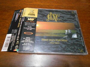 国内帯付 AXE アックス / Twenty Years From Home 1977-1997 ニューレコーディングBEST盤 