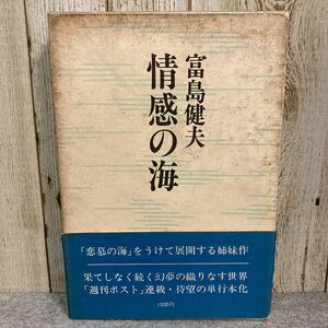 情感の海　富島健夫　立風書房　1980年発行　初版