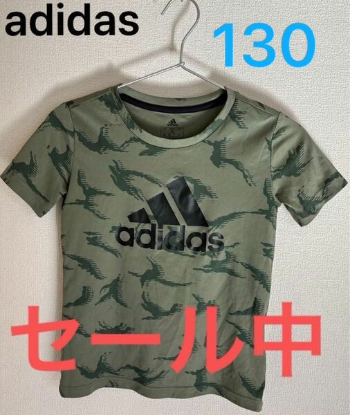 adidas ボーイズ　半袖Tシャツ