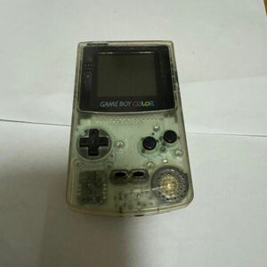 ゲームボーイカラー Game BOY Color GBC クリア 任天堂 ゲームボーイ スケルトン 動作未確認