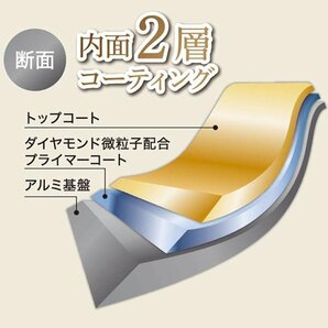 ◆送料無料◆ フライパン 26cm IH対応 軽量ダイヤモンドコートフライパン 焦げ付かない ガス 炒め鍋 傷に強い 耐久 ◇ CFダイヤフライパンの画像6