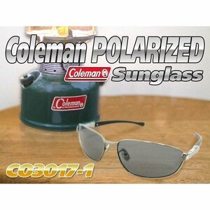 ◆送料無料(定形外)◆ コールマン Coleman スポーツ サングラス 偏光レンズ メンズ レディース バネ蝶番 UVカット アウトドア ◇ CO3017:_1