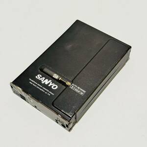 甲MJ17489　1円スタート　簡易クリーニング済　動作未確認　現状品　サンヨー　SANYO　ポータブルカセットプレーヤー　JJ-P4　オーディオ