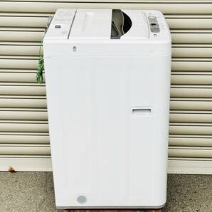 甲MJ17547 クリーニング済 動作確認済 2017年製 6.0㎏ ヤマダ電機 全自動電気洗濯機 YWM-T60A1 ホース付 ホワイト 白色 家電の画像10