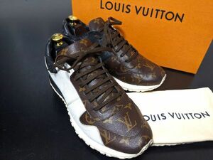  прекрасный товар Vuitton 8 LOUIS VUITTON #BM0158 монограмма livoli комбинированный кожа спортивные туфли с ящиком 8542