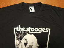 新品【Iggy Pop the Stooges】イギーポップ ストゥージズ プリント Tシャツ L // パンク ロックＴシャツ バンドＴシャツ_画像3