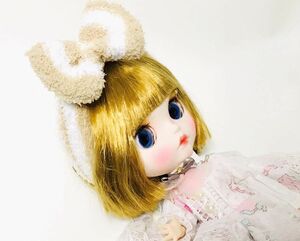 1/6ドール ICY-Doll アイシードール 人形 フィギュア カスタムドール ふわふわ リボン ヘアバンド B210417