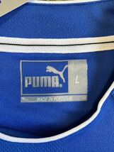 03/04 イタリア代表 PUMA HOME #7 DEL PIERO 長袖 L 未使用タグ付_画像9
