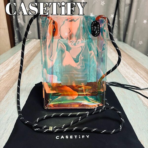 CASETiFY（ケースティファイ）PVCショルダーバッグ