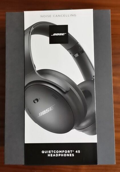 BOSE QuietComfort 45 headphones ブラック　新品未開封