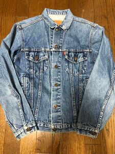 80s フランス製 リーバイスLevi's 70506 デニムジャケットボタン裏276