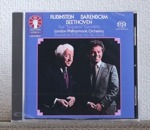 高音質CD/SACD/ベートーヴェン/ルービンシュタイン/バレンボイム/ピアノ協奏曲第5番/皇帝/Beethoven/Rubinstein/Barenboim/Piano Concerto
