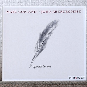 品薄CD/JAZZ/マーク・コープランド/ジョン・アバークロンビー/Marc Copland/John Abercrombie/Speak To Me/ジャズ・ピアノ/ジャズ・ギターの画像1