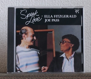 品薄/CD/JAZZ/エラ・フィッツジェラルド/ジョー・パス/Ella Fitzgerald/Joe Pass/Speak Love/Pablo/ジャズ・ギター/エラ・フィツジェラルド