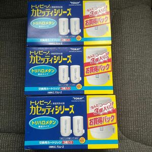 TORAY カセッティシリーズ トリハロメタン 交換用カートリッジ 3個入りMKC.T2J-Z お買い得パック 新品　未使用　トレビーノ 東レ 