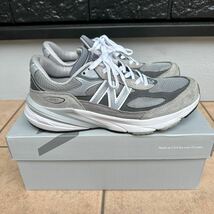 New Balance ニューバランス M990GL6 国内正規品　　M990 V6 スニーカー 27.5㎝ 本物 グレー LT.GRAY MADE IN USA _画像1