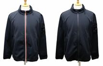 正規品 MONCLER トリコロールライン ナイロンジップジャケット モンクレール Softshell Jacket ブルゾン ワッペンロゴ ブラック5 S-3_画像7