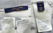 正規品 BTS着 Louis Vuitton ネオンワーキングマン スウェットパーカー ルイヴィトン ロゴ SWEAT フーディ RM212 UYR HLY68W グレー4LJZ-24_画像8