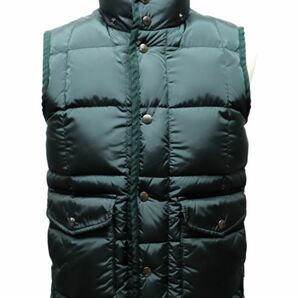 国内正規品 MONCLER TAPAJOS GILET 120914330500 モンクレール トリコロールライン メンズ フード付 ダウンベスト グリーン 0 S-6の画像7