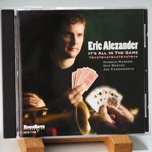 即決【HIGH NOTE】エリック・アレキサンダー　ERIC ALEXANDER　IT'S ALL IN THE GAME