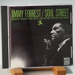 【廃盤 レア 美品 NEW JAZZ原盤】ジミー・フォレスト　JIMMY FORREST　SOUL STREET　優秀録音　内容良し　オススメ！