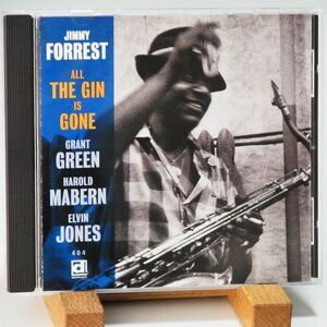 【美品 DELMARK盤】ジミー・フォレスト　JIMMY FORREST　ALL THE GIN IS GONE　ELVIN JONES　GRANT GREEN　音良し　内容良し　超オススメ！