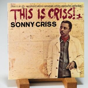 【廃盤 紙ジャケ 美品 音の良いビクター】ソニー・クリス　SONNY CRISS　THIS IS CRISS!　見本盤