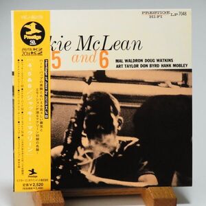 【廃盤 紙ジャケ 美品 帯 音の良いビクター】ジャッキー・マクリーン　JACKIE MCLEAN　4, 5 & 6　SENTIMENTAL JOURNEYの名演